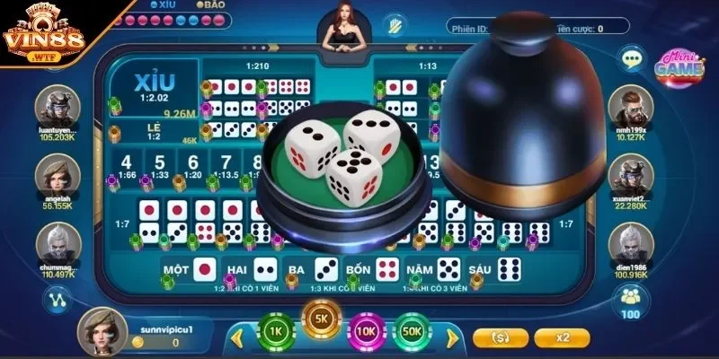 Game sicbo tại VIN88 có đặc điểm gì hấp dẫn
